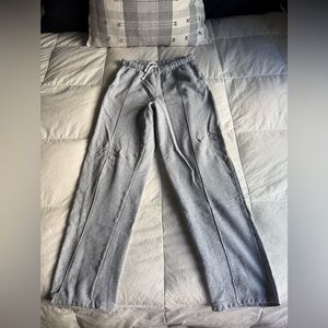 Gymshark Light Gray Straight Leg Sweat Pants